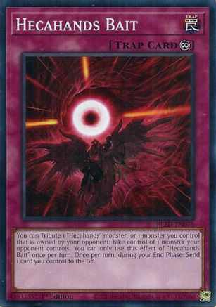 Hecahands Bait (BLZD-EN075) - Blazing Dominion 1st Edition