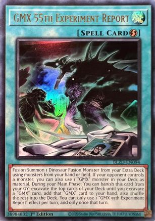 GMX 55th Experiment Report (BLZD-EN094) - Blazing Dominion 1st Edition