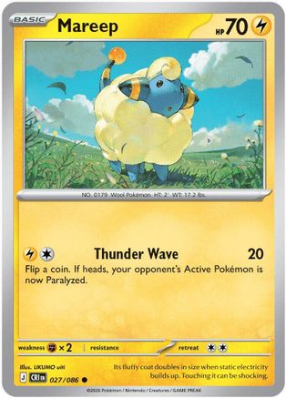 Mareep 027/086 ME04 Chaos Rising - Common
