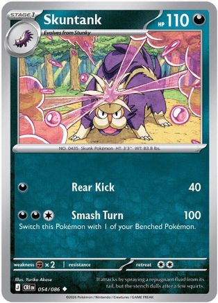 Skuntank 054/086 ME04 Chaos Rising - Uncommon