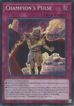 Champion's Pulse (BLGG-EN035) - Battles of Legend: Glorious Gallery 1st Edition