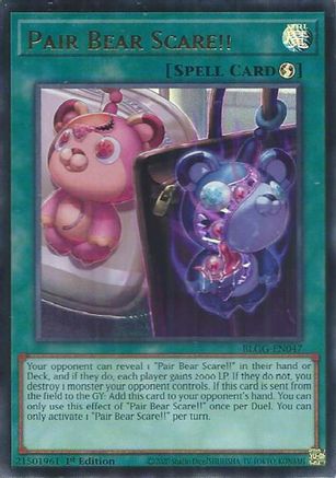 Pair Bear Scare!! (BLGG-EN047) - Battles of Legend: Glorious Gallery 1st Edition