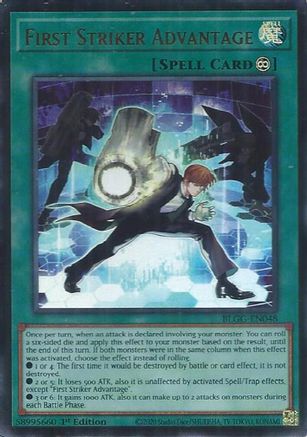 First Striker Advantage (BLGG-EN048) - Battles of Legend: Glorious Gallery 1st Edition