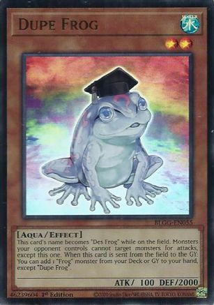 Dupe Frog (BLGG-EN055) - Battles of Legend: Glorious Gallery 1st Edition