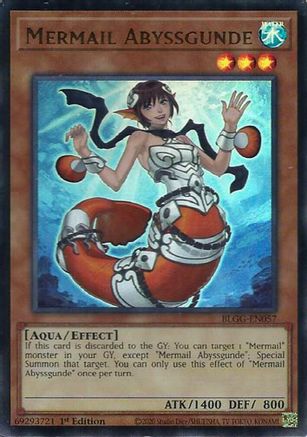 Mermail Abyssgunde (BLGG-EN057) - Battles of Legend: Glorious Gallery 1st Edition