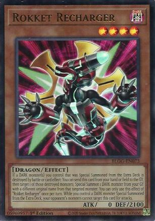 Rokket Recharger (BLGG-EN073) - Battles of Legend: Glorious Gallery 1st Edition
