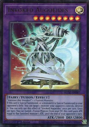 Invoked Augoeides (BLGG-EN087) - Battles of Legend: Glorious Gallery 1st Edition