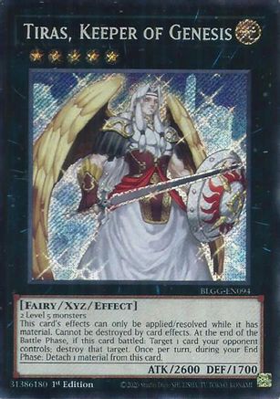 Tiras, Keeper of Genesis (BLGG-EN094) - Battles of Legend: Glorious Gallery 1st Edition
