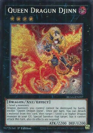Queen Dragun Djinn (BLGG-EN097) - Battles of Legend: Glorious Gallery 1st Edition