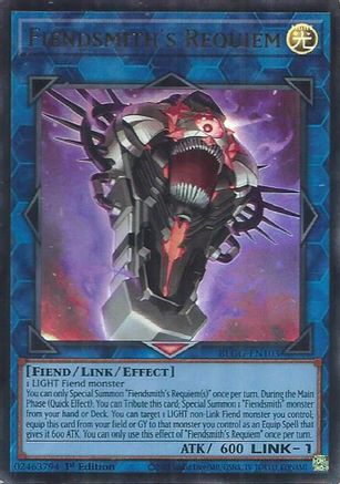 Fiendsmith's Requiem (BLGG-EN103) - Battles of Legend: Glorious Gallery 1st Edition