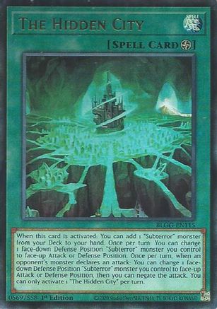 The Hidden City (BLGG-EN115) - Battles of Legend: Glorious Gallery 1st Edition