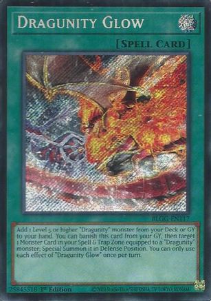 Dragunity Glow (BLGG-EN117) - Battles of Legend: Glorious Gallery 1st Edition