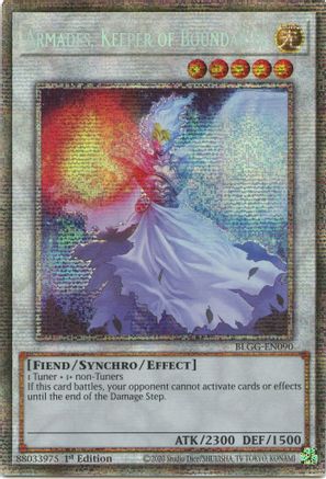Armades, Keeper of Boundaries (Starlight Rare) (BLGG-EN090) - Battles of Legend: Glorious Gallery 1st Edition