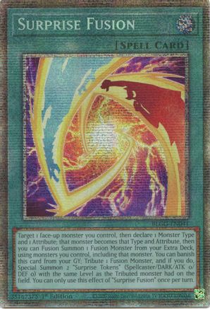 Surprise Fusion (Starlight Rare) (BLGG-EN041) - Battles of Legend: Glorious Gallery 1st Edition