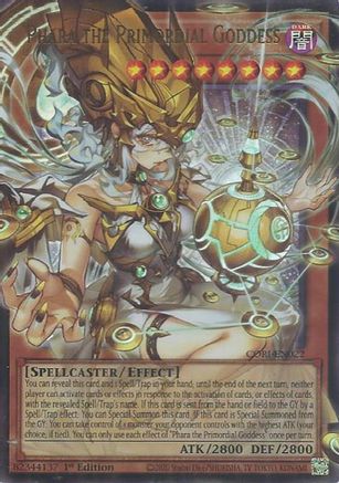 Phara the Primordial Goddess (Extended Art) (CORI-EN022) - Chaos Origins 1st Edition