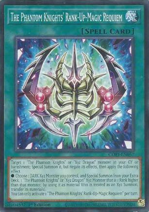 The Phantom Knights' Rank-Up-Magic Requiem (CORI-EN057) - Chaos Origins 1st Edition
