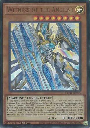 Witness of the Ancient (CORI-EN081) - Chaos Origins 1st Edition