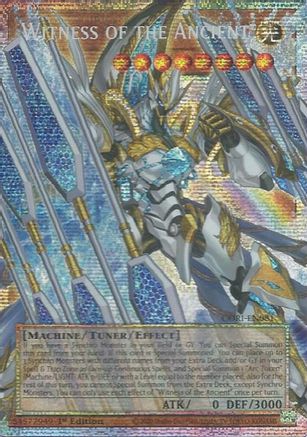Witness of the Ancient (Starlight Rare) (Extended Art) (CORI-EN081) - Chaos Origins 1st Edition