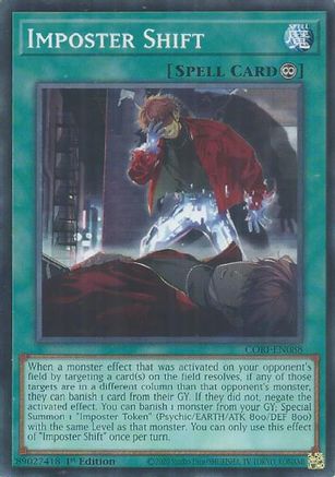 Imposter Shift (CORI-EN088) - Chaos Origins 1st Edition