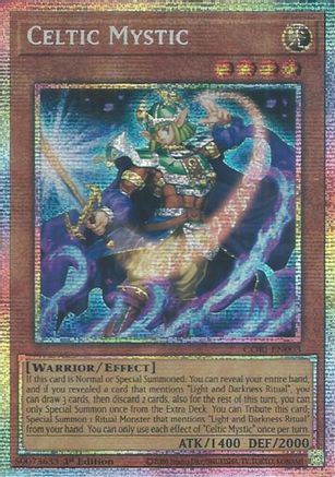 Celtic Mystic (Starlight Rare) (CORI-EN003) - Chaos Origins 1st Edition