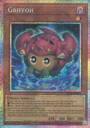 Griffoh (Starlight Rare) (CORI-EN004) - Chaos Origins 1st Edition