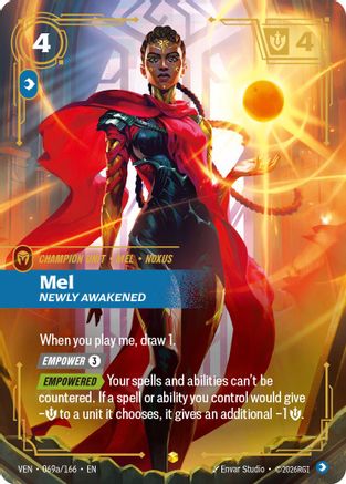 Mel - Newly Awakened (Alternate Art) (069a/166) - Vendetta Foil