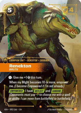Renekton - Brute (092/166) - Vendetta Foil