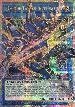 Decode Talker Integration (Starlight Rare) (Extended Art) (MAMO-EN016) - Magnificent Monsters 1st Edition