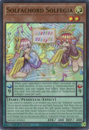 Solfachord Solfegia (MAMO-EN065) - Magnificent Monsters 1st Edition