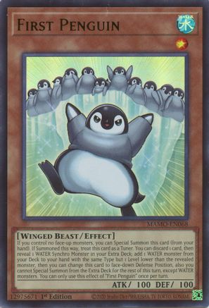 First Penguin (MAMO-EN068) - Magnificent Monsters 1st Edition