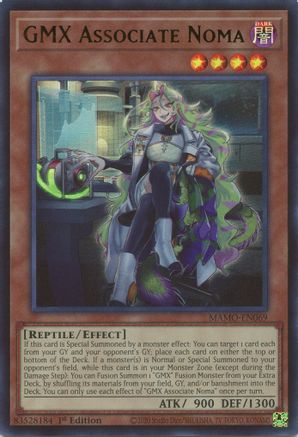 GMX Associate Noma (MAMO-EN069) - Magnificent Monsters 1st Edition