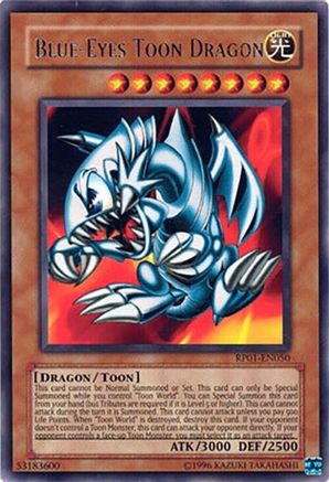 Blue-Eyes Toon Dragon (RP01-EN050) - Retro Pack 1 Unlimited