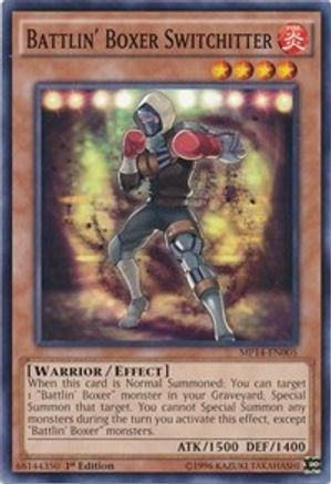 Battlin' Boxer Switchitter (MP14-EN005) - 2014 Mega-Tins Mega Pack 1st Edition