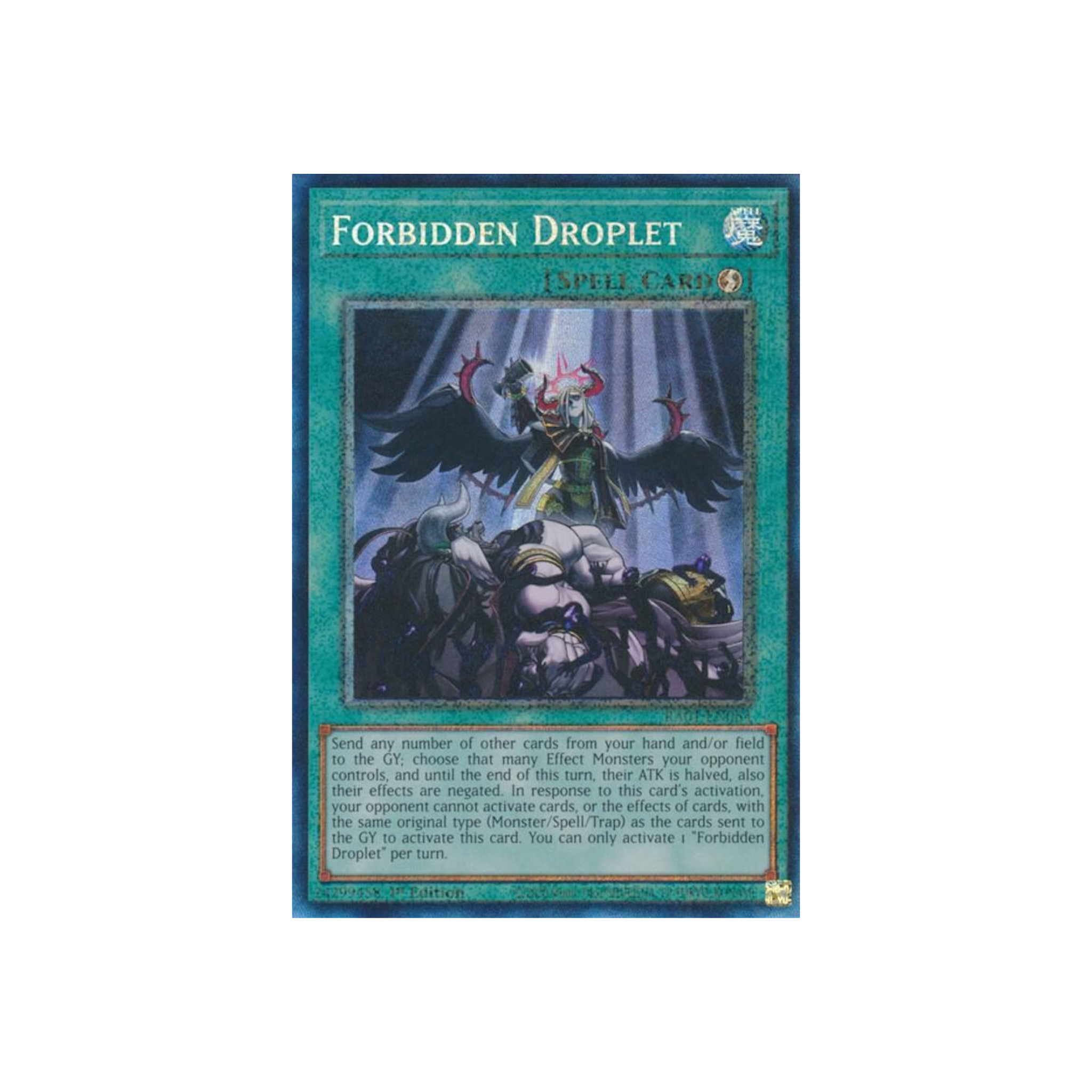 Forbidden Droplet (PCR) - 25th Anniversary Rarity Collection (RA01)