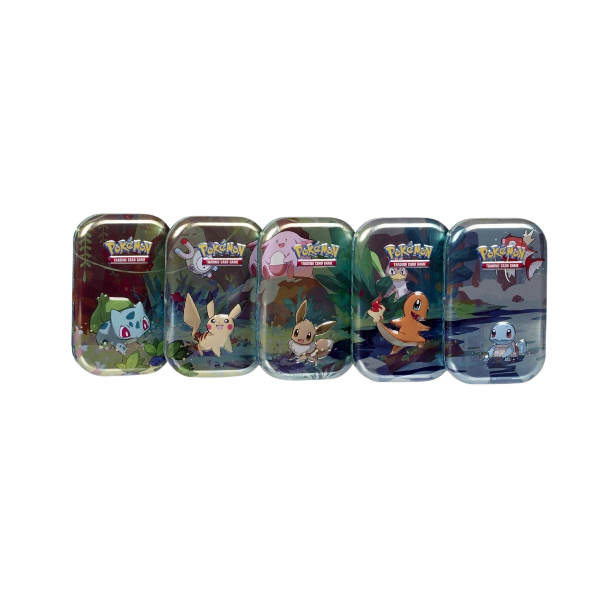 Pokemon Kanto Friends Mini Tin Display