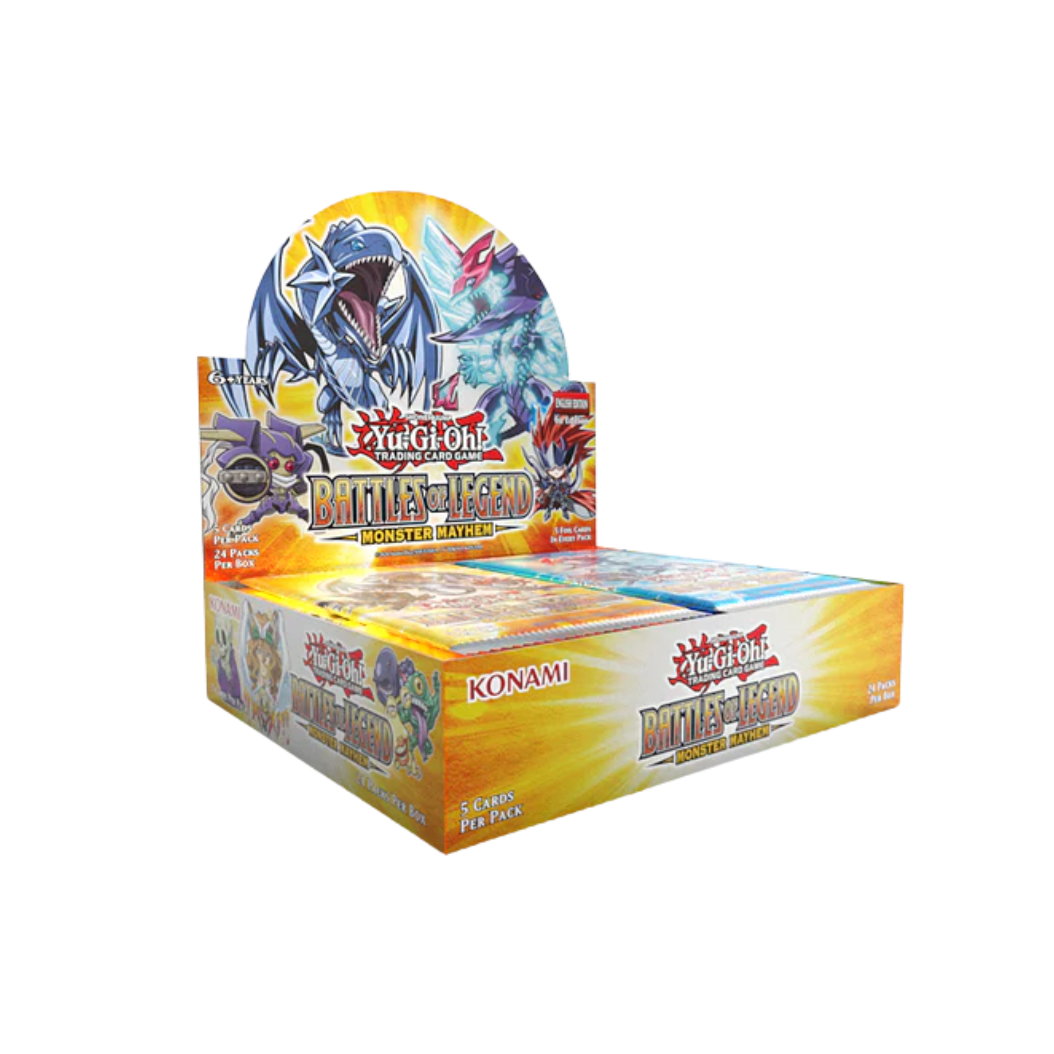 Yu-Gi-Oh! Battles of Legend: Monster Mayhem Booster Box (1st Edition)