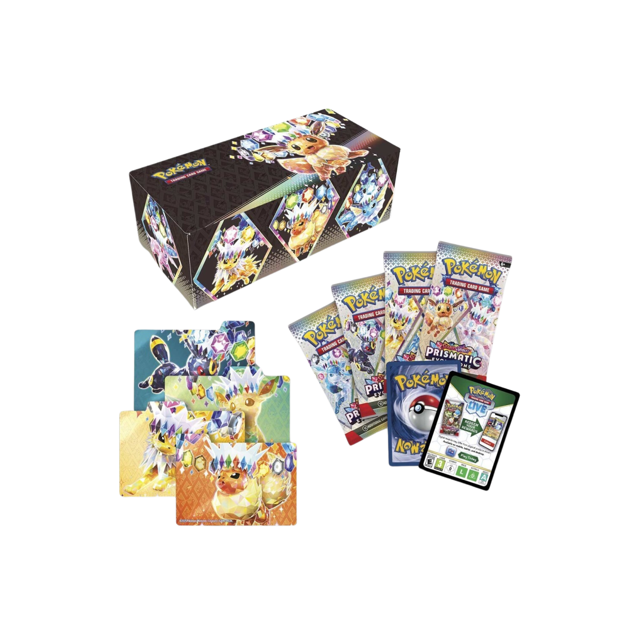 Pokemon Scarlet & Violet Prismatic Evolutions Surprise Box