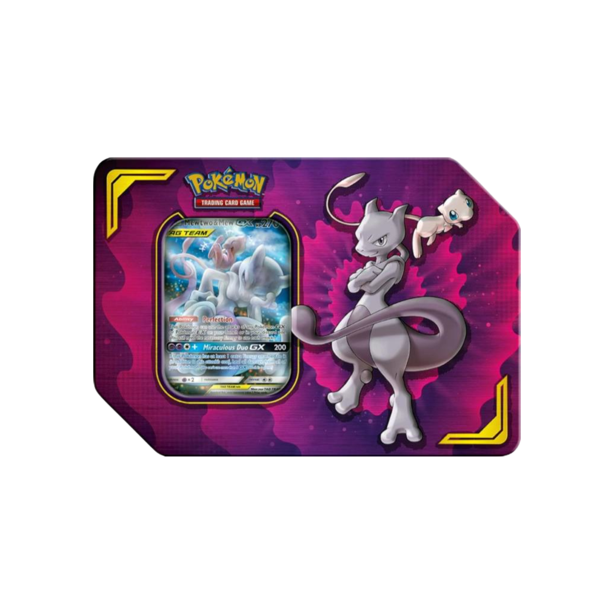 Pokemon Power Partnership Tin - Mewtwo & Mew GX