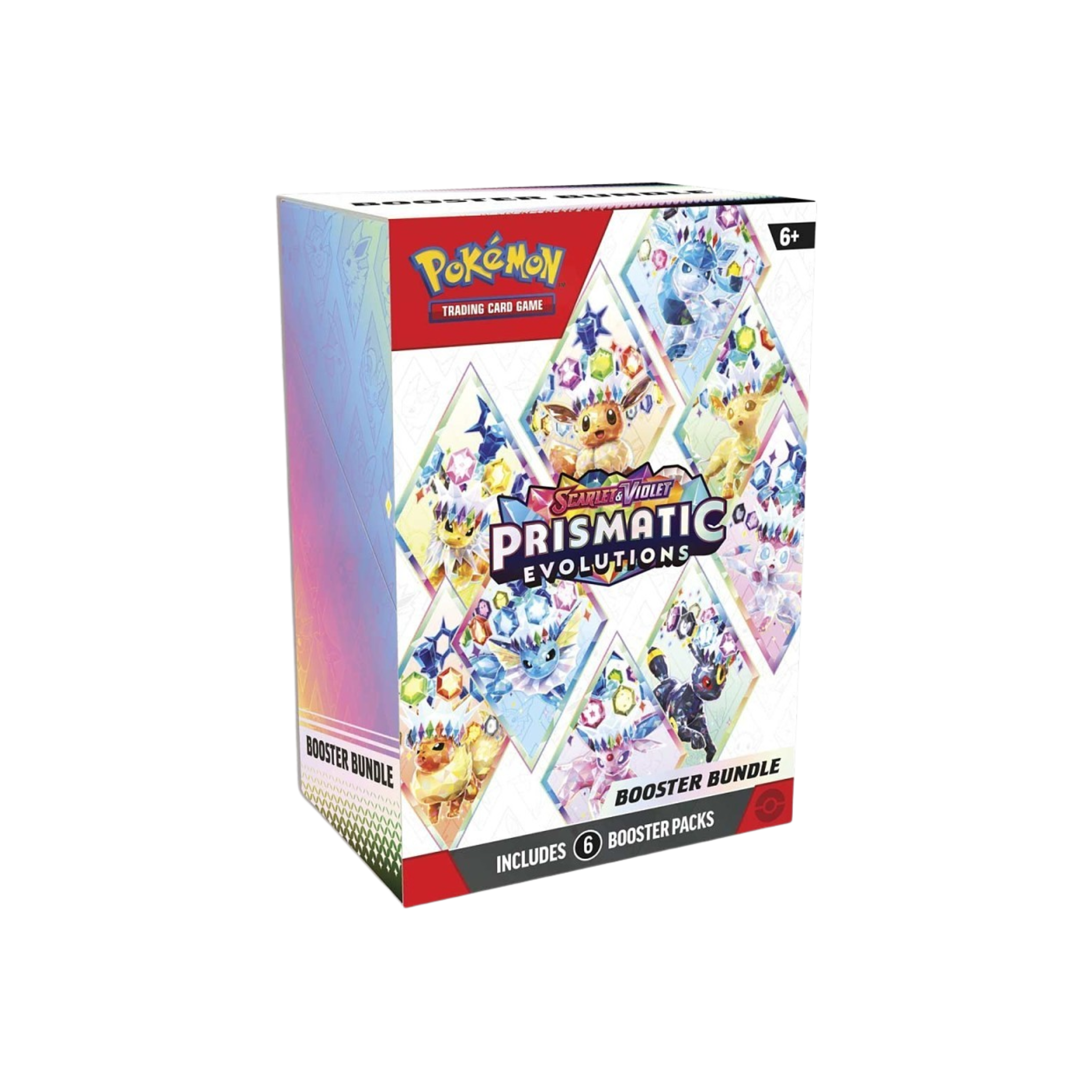 Pokemon Prismatic Evolutions Booster Bundle (6 Packs)
