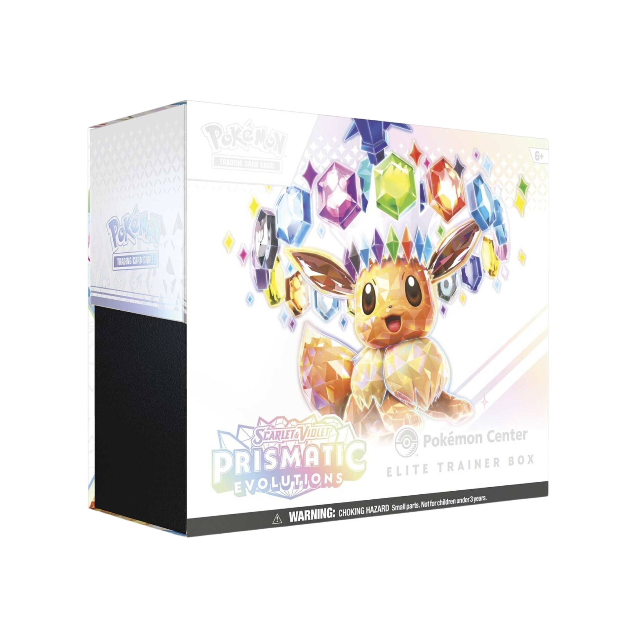 Pokemon Scarlet & Violet Prismatic Evolutions Pokemon Center Elite Trainer Box