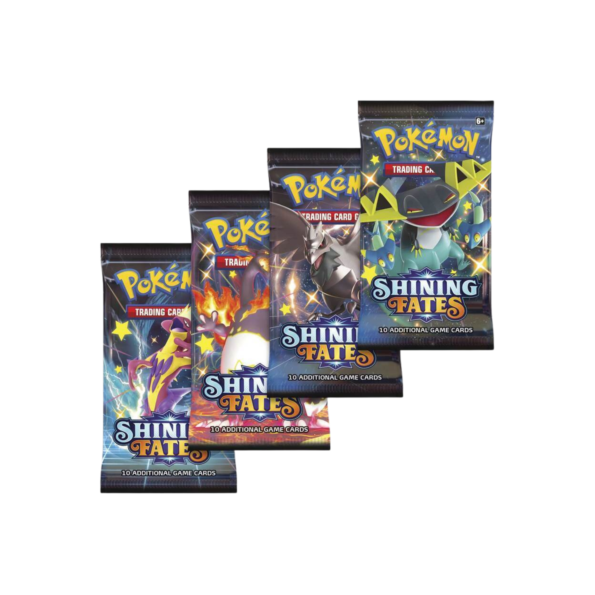 Pokemon Shining Fates Booster Pack Art Set