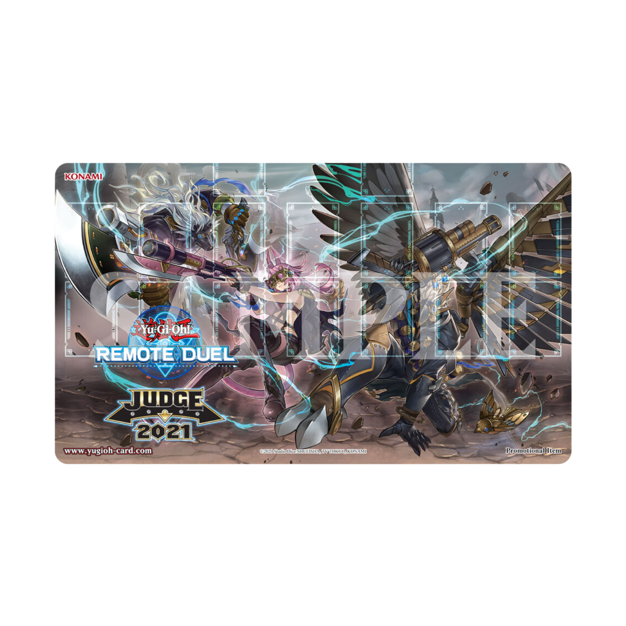 Yu-Gi-Oh! Remote Duel Judge Playmat - Tri Brigade