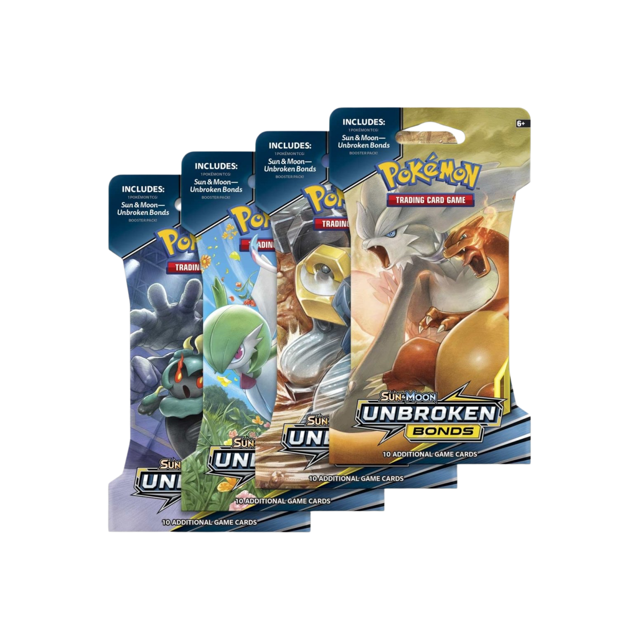 Pokemon Unbroken Bonds Sleeved Booster Pack Art Set