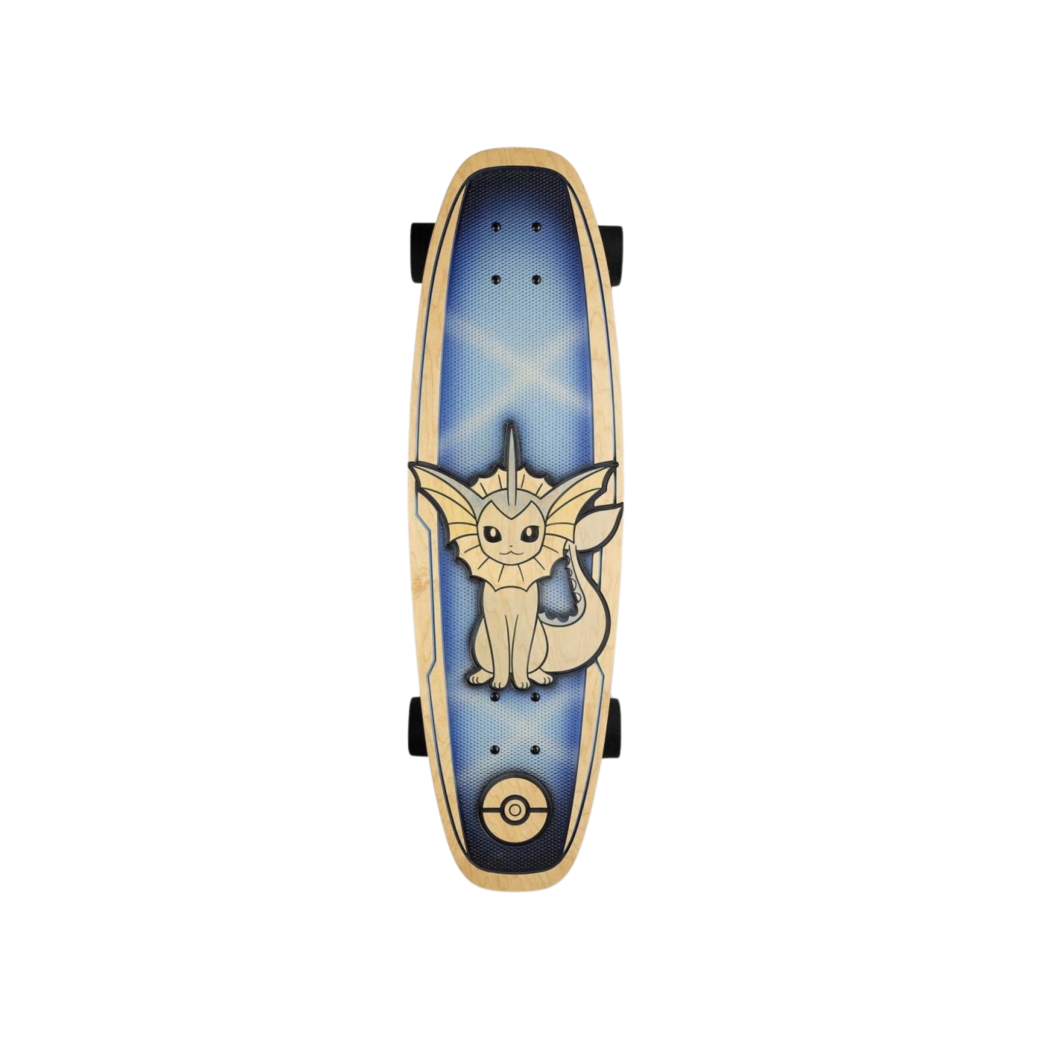 Pokemon Center × Bear Walker: Vaporeon Skateboard