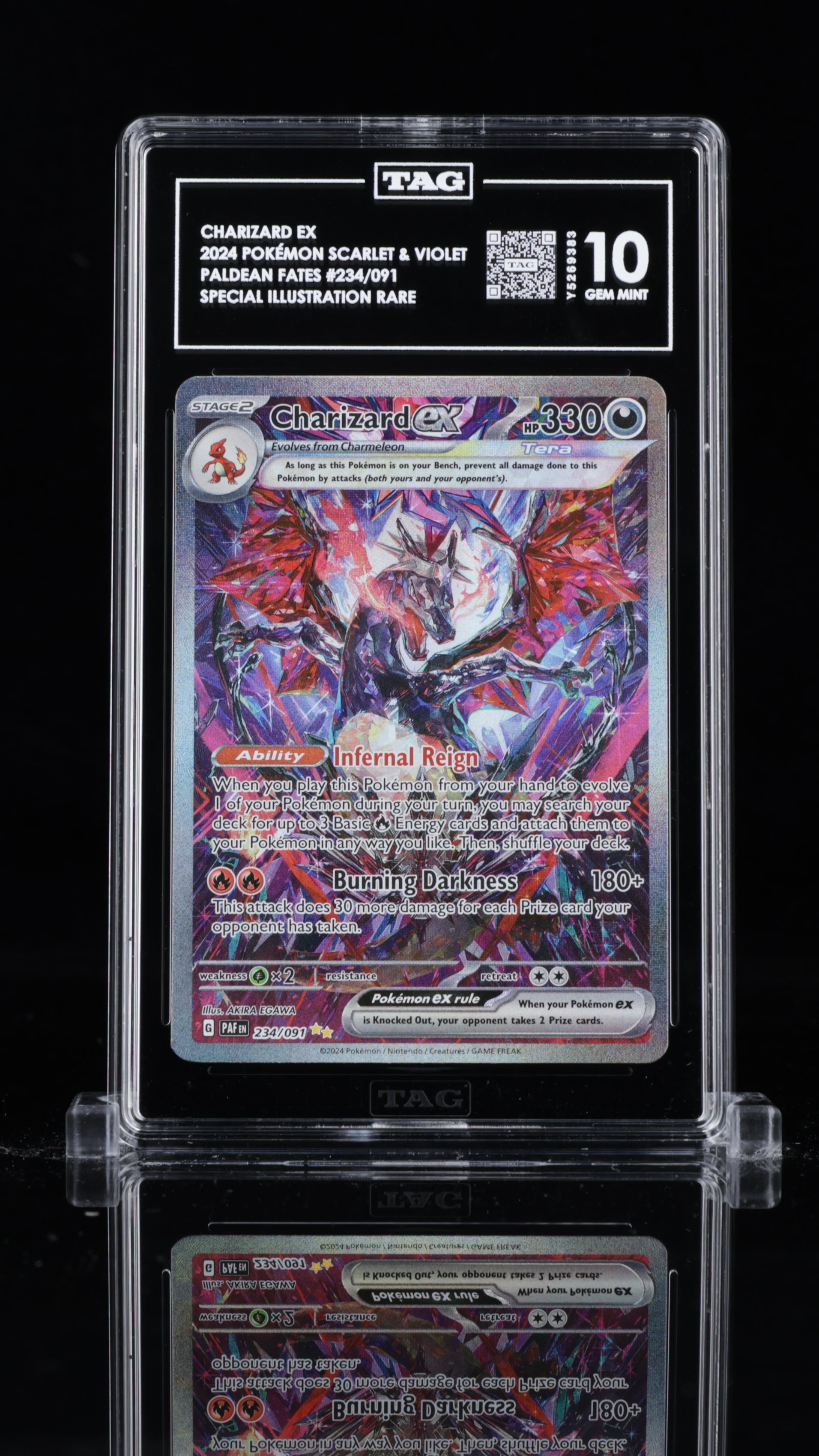 CHARIZARD EX #234 - TAG 10