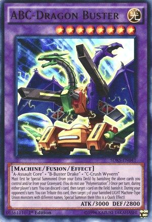 ABC-Dragon Buster (SDKS-EN041) - Structure Deck: Seto Kaiba Unlimited