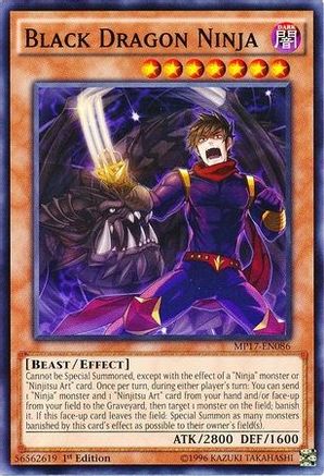 Black Dragon Ninja (MP17-EN086) - 2017 Mega-Tins Mega Pack 1st Edition