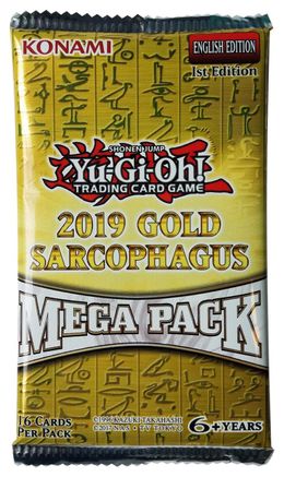 2019 Mega-Tins Mega Pack (null) - 2019 Gold Sarcophagus Tin Mega Pack