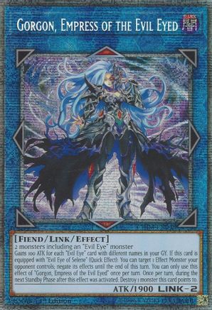 Gorgon, Empress of the Evil Eyed (Starlight Rare) (CHIM-EN048) - Chaos Impact 1st Edition
