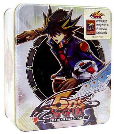 2008 Exclusive Collectors Tin: Yusei (White Version) (null) - 2008 Collectors Tin